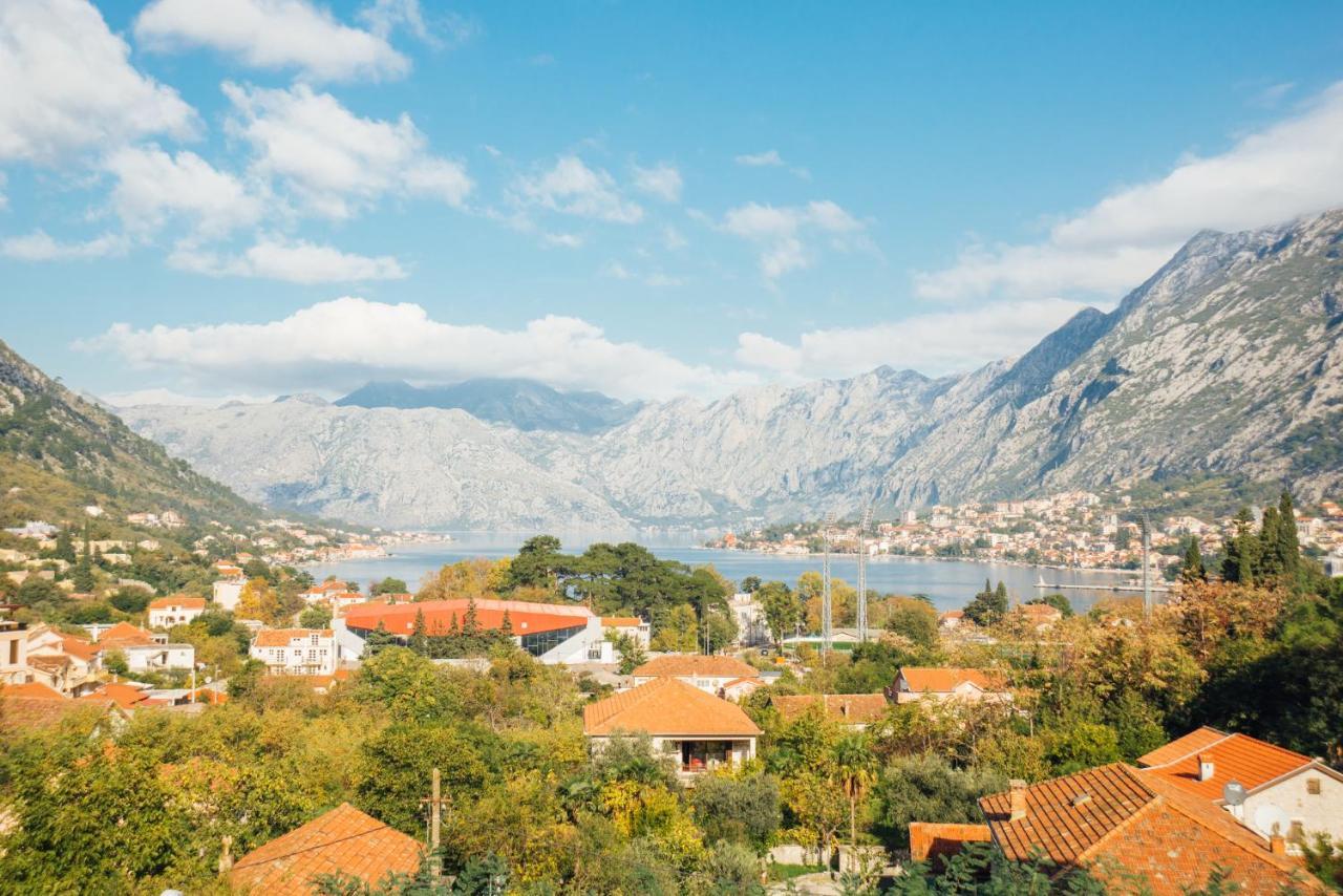 Sea View Apartment In Kotor ! Apartment Popica Kültér fotó