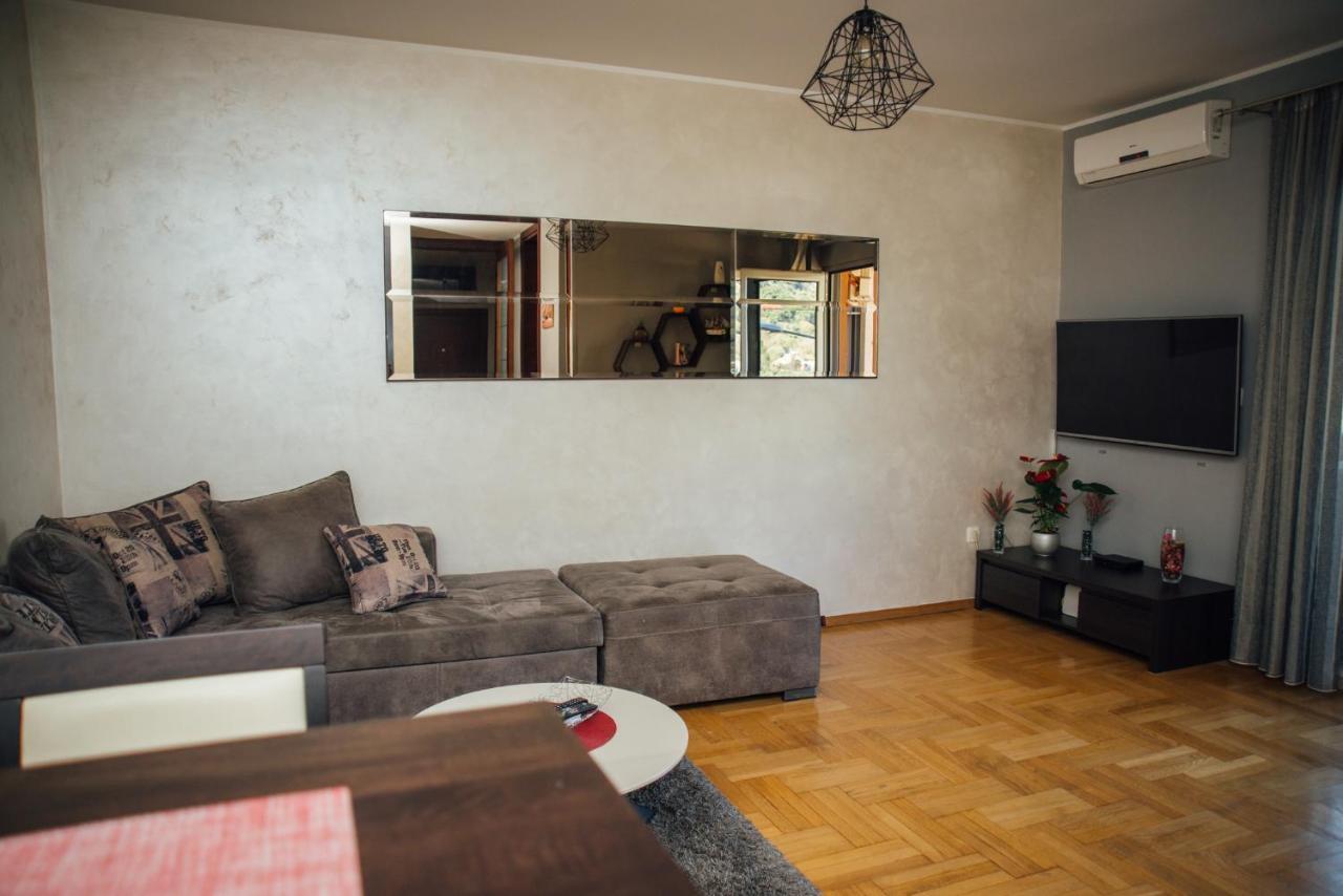 Sea View Apartment In Kotor ! Apartment Popica Kültér fotó