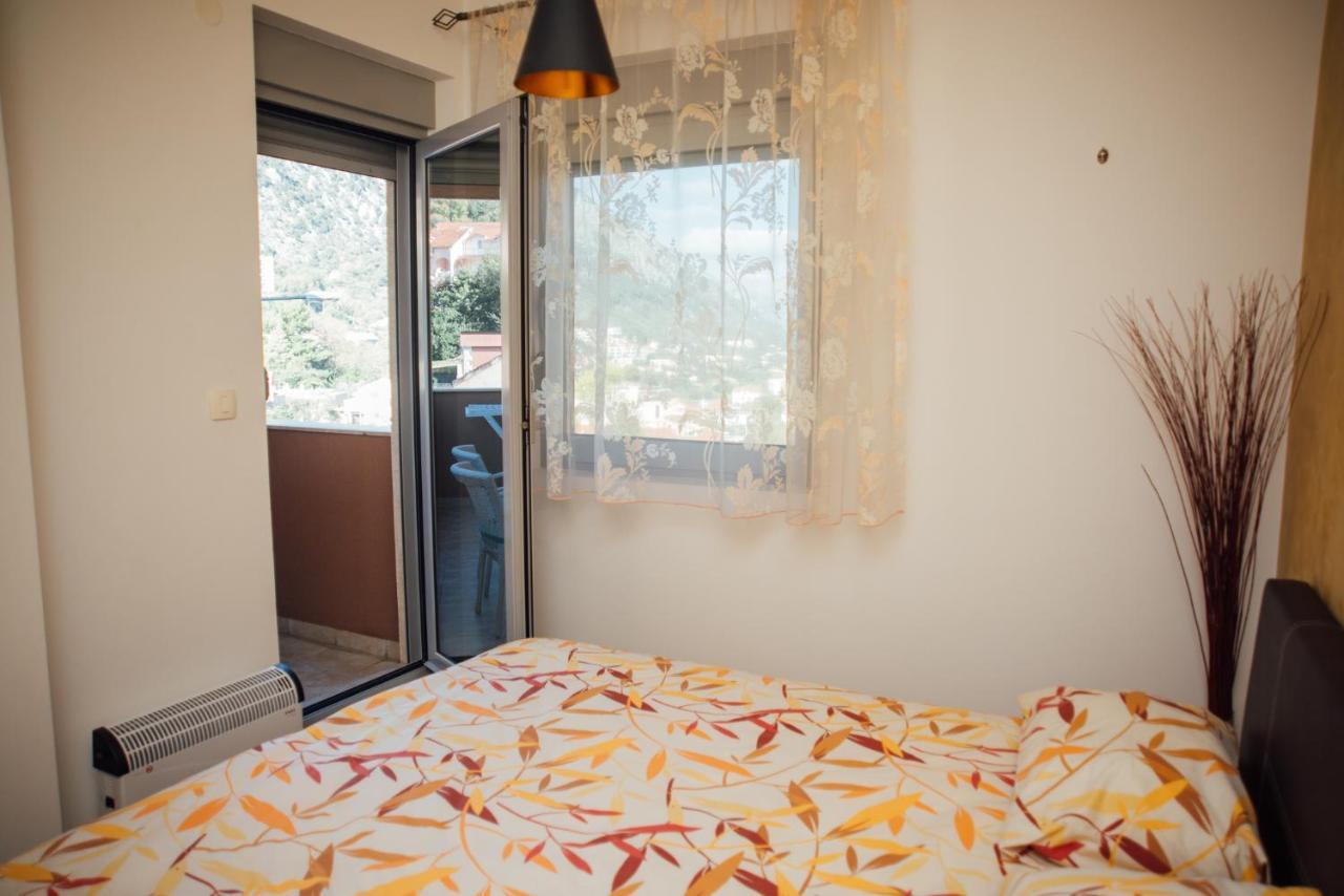 Sea View Apartment In Kotor ! Apartment Popica Kültér fotó